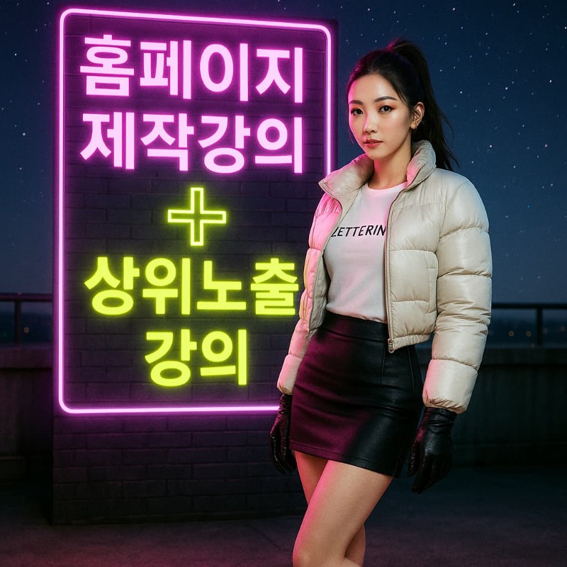 홈페이지제작강의